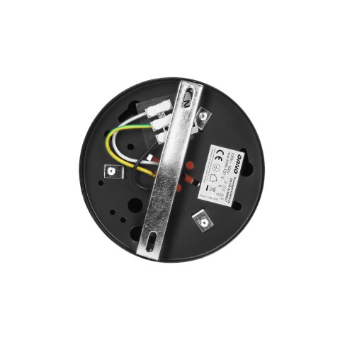 KORIN 13, oprawa typu downlight, 60W, E27, stal, czarna
