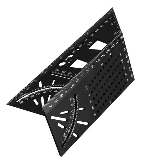 Kątownik japoński trójwymiarowy, metalowy