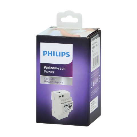 Philips WelcomeEye Power transformator modułowy do systemów wideo domofonowych 230V AC/24V DC, łatwy i szybki montaż natynkowy,