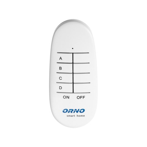 Pilot do zdalnego sterowania przekaźnikami podtynkowymi i gniazdami ORNO Smart Home, 4-kanałowy