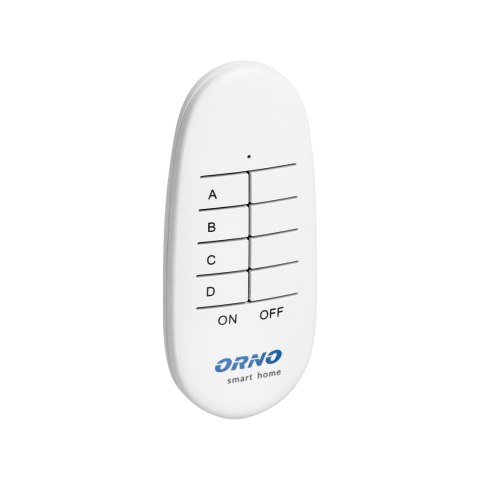 Pilot do zdalnego sterowania przekaźnikami podtynkowymi i gniazdami ORNO Smart Home, 4-kanałowy