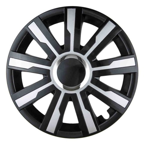 Kołpak samochodowy czarno srebrny mirage 15" cali
