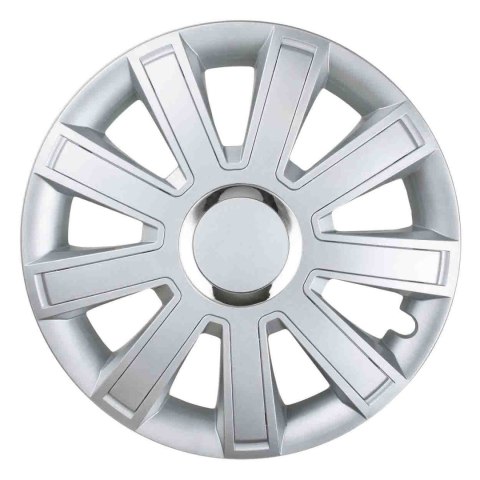 Kołpak samochodowy srebrny flash 15" cali