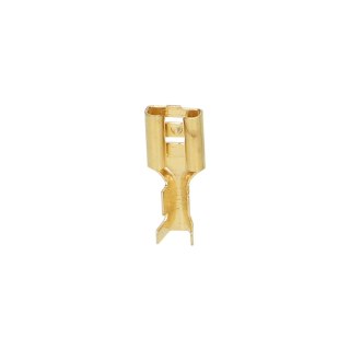 Konektor nieizolowany, przekrój maksymalny 2,5mm?, szerokość:6,3mm, Blister 10 szt.