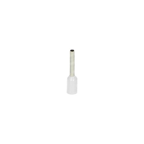 Tulejka izolowana, przekrój maksymalny 0,5mm?, długość miedzianej tulejki 8mm, 100 sztuk.