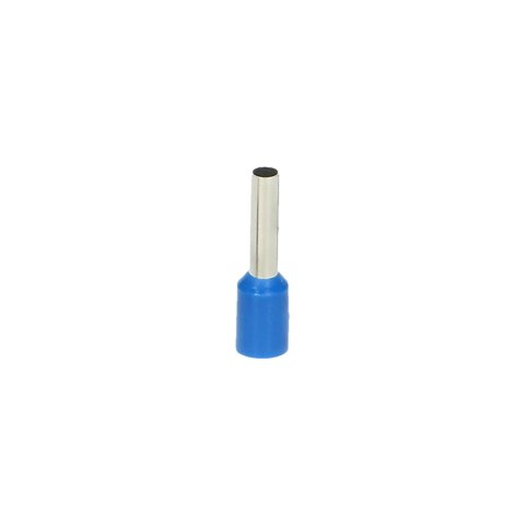 Tulejka izolowana, przekrój maksymalny 0,75mm?, długość miedzianej tulejki 8mm, 100 sztuk.