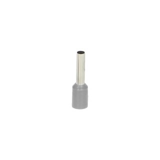 Tulejka izolowana, przekrój maksymalny 2,5mm?, długość miedzianej tulejki 10mm, 100 sztuk.