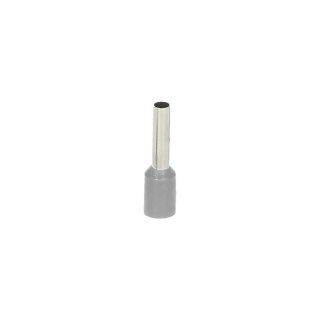 Tulejka izolowana, przekrój maksymalny 2,5mm?, długość miedzianej tulejki 8mm, 100 sztuk.