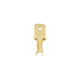 Wsuwka nieizolowana, przekrój maksymalny 2,5mm?, szerokość:6,3mm, Blister 10 szt.