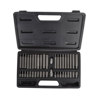 10747 Zestaw końcówek, bitów 3/8 i 1/2 cala Ribe, Torx, 42 elementy