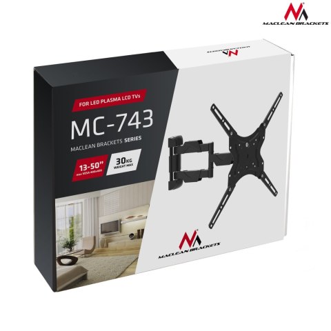 MC-743 46739 Uchwyt do telewizora lub monitora 13-50 cali 30kg