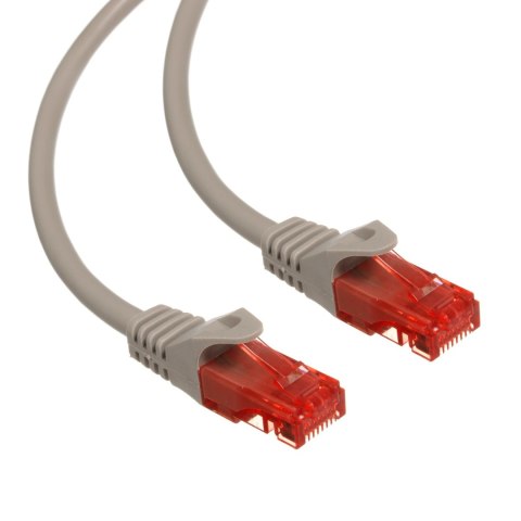 MCTV-300 S 47257 Przewód kabel patchcord UTP cat6 wtyk-wtyk 0,5m szary