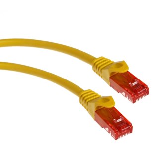 MCTV-301 Y 47267 Przewód kabel patchcord UTP cat6 wtyk-wtyk 1m żółty