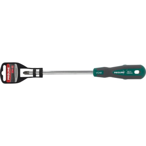 ZR10175 Wkrętak PZ3x150mm profesjonalny Soft Touch, zawieszka