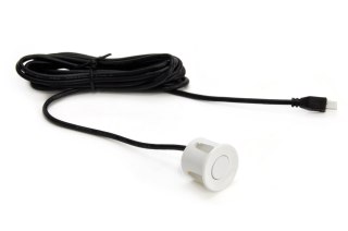 Zestaw czujników parkowania tft01 4,3" z kamerą hd-308-led 4 sensory białe