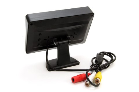 Zestaw czujników parkowania tft01 4,3" z kamerą hd-308-led 4 sensory srebrne