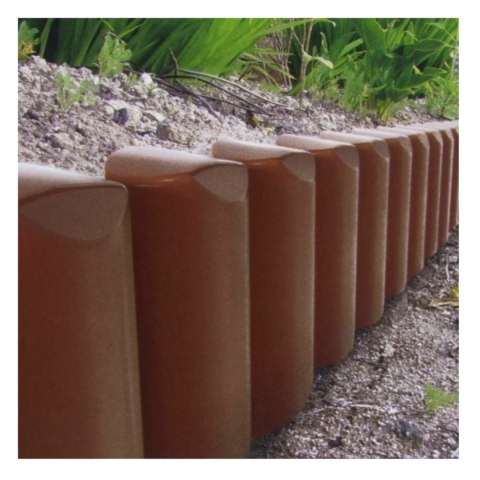 Palisada ogrodowa border IPBO 2,5m brązowa IPBO-R222