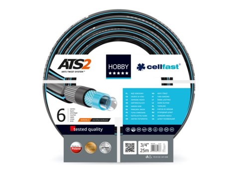 Wąż ogrodowy Cellfast Hobby ATS2 3/4" 25m