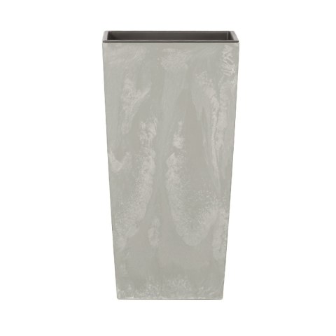 Doniczka z wkładem Urbi Square Effect DURS140E beton