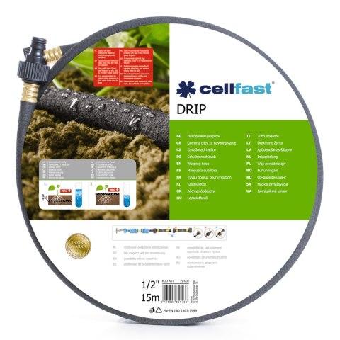 Wąż nawadniający Cellfast Drip 15m
