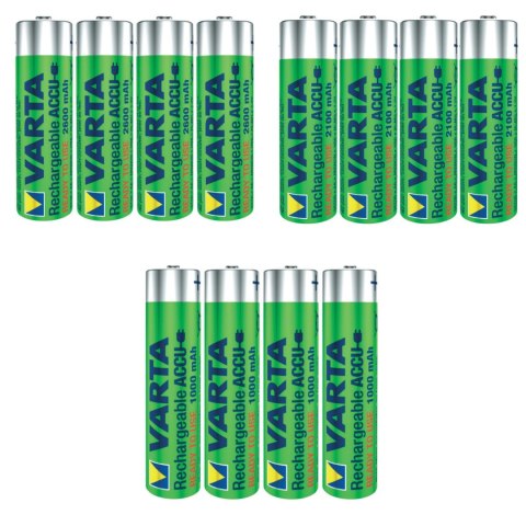 4x Akumulator R-06 R06 AA 2600mAh Ready2use Varta