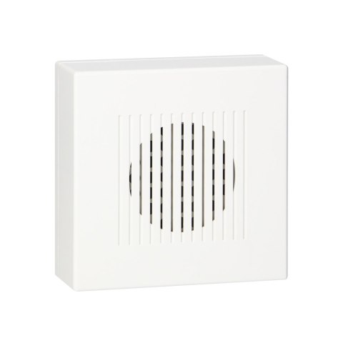 Dzwonek przewodowy elektroniczny jednotonowy RINGIL MINI AC, 230V, biały