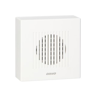 Dzwonek przewodowy elektroniczny jednotonowy RINGIL MINI AC, 230V, biały