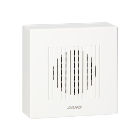 Dzwonek przewodowy elektroniczny jednotonowy RINGIL MINI AC, 230V, biały