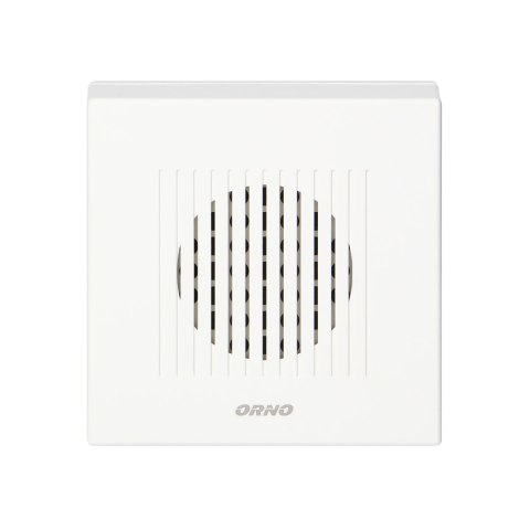 Dzwonek przewodowy elektroniczny jednotonowy RINGIL MINI AC, 230V, biały
