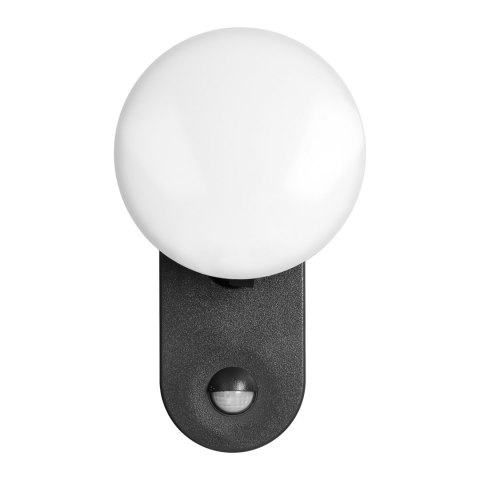 RIOLIT LED 15W, oprawa ogrodowa z czujnikiem ruchu, 1100lm, IP65, 4000K, czarna