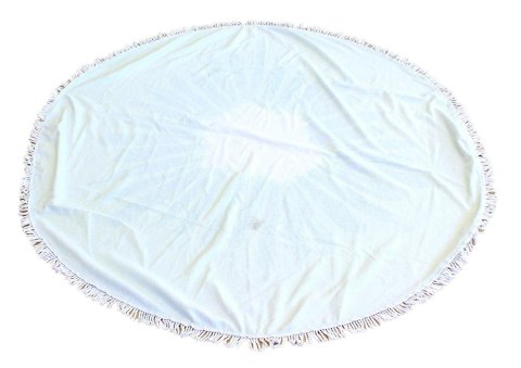 BQ50D Duży ręcznik plażowy okrągły 150cm