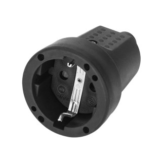 Gniazdo Schuko mini, IP44, 16A, 230V