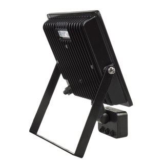 Naświetlacz LED z czujnikiem ruchu Maclean, slim 50W, 4000lm, barwa zimna biała (6000K), IP44, MCE650 CW PIR