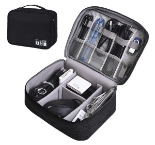TR12B Torba pokrowiec na kable black
