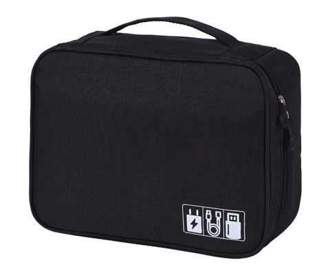 TR12B Torba pokrowiec na kable black