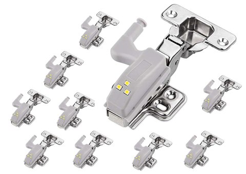 ZD23F Lampka led na zawias szafki 10szt.