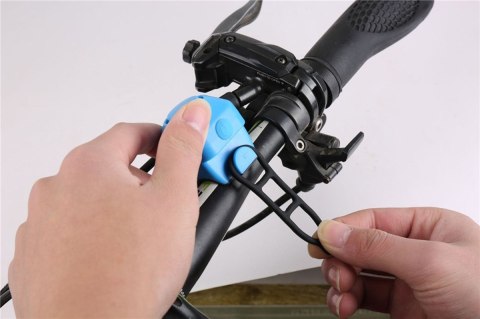 AG496 Dzwonek rowerowy elektryczny black