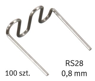 AG713A Spinki do zgrzewania plastiku 100