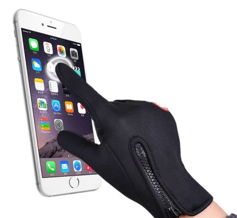BQ19M Rękawiczki sport xl dotyk grey