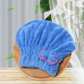 BQ22A Czepek do suszenia włosów blue