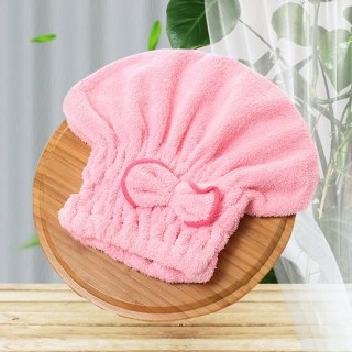 BQ22B Czepek do suszenia włosów pink