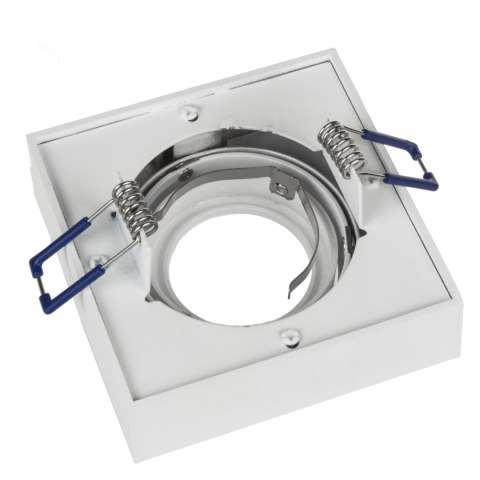 Lampa, oczko, oprawa sufitowa Maclean, dla źródeł światła MR16/GU10, kolor biały, 94x94x32mm, kwadratowa, alu, MCE464 W