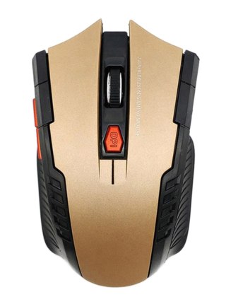 AK303A Bezprzewodowa mysz gamingowa gold