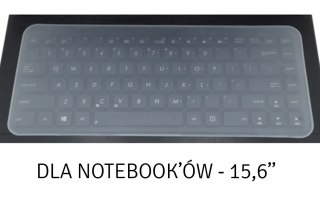 AK317B Folia na klawiaturę laptopa 15,6"