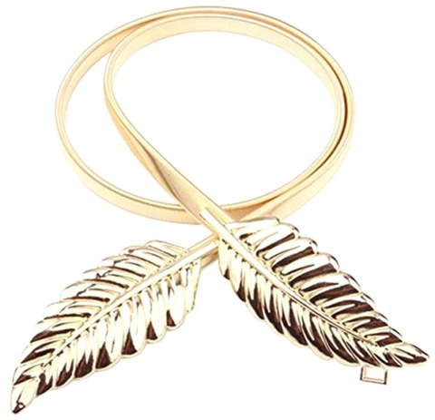 BQ53G Pasek damski 68-100cm gold