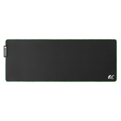 Gamingowa podkładka pod mysz klawiaturę z podświetleniem LED RGB NanoRS, 800x300x4mm, RS705