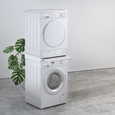 Łącznik pralki z suszarką półka Maclean, aluminium, uniwersalny, max 60kg, MC-890