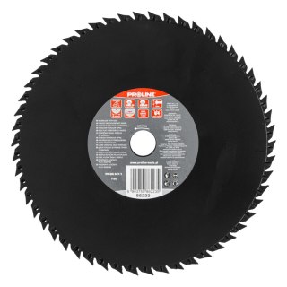 Tarcza płaska piła z tarnikiem grube zęby 230mm proline