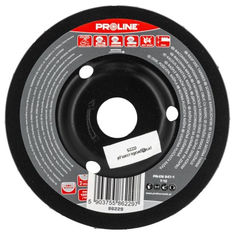 Tarcza skośna tarnik grube zęby 125mm proline
