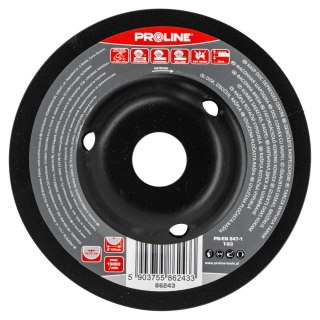 Tarcza wypukła tarnik drobne zęby typ b 125mm proline